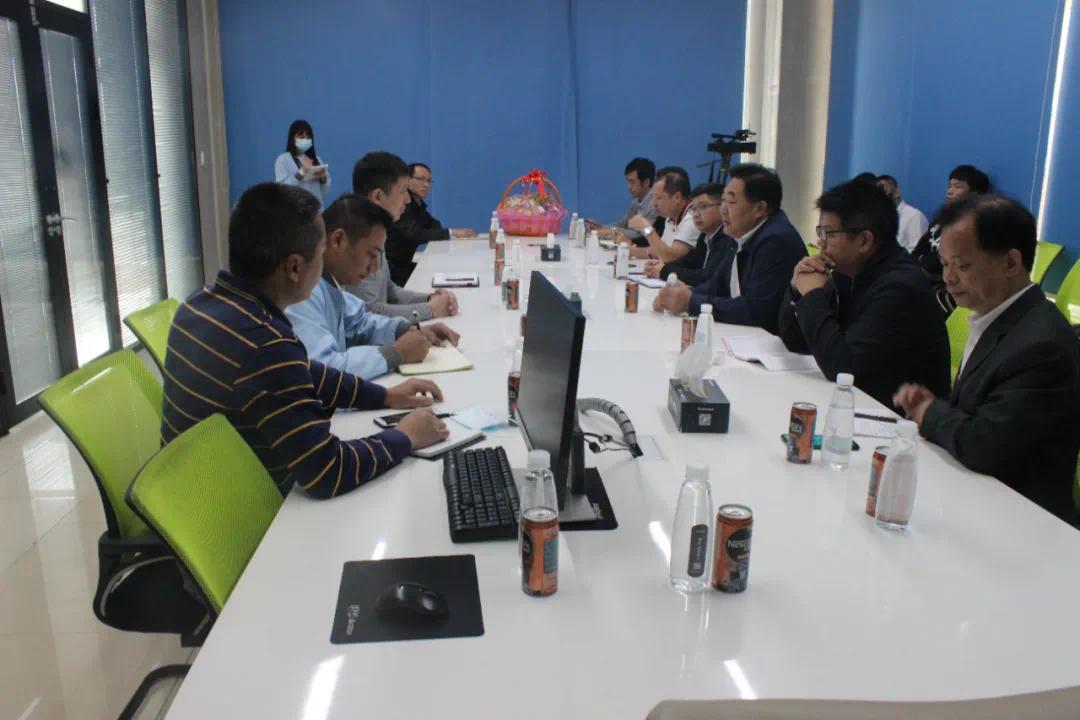 暖企鼓勁！黃圃鎮(zhèn)黨委書記吳坤科一行蒞臨我司新春走訪